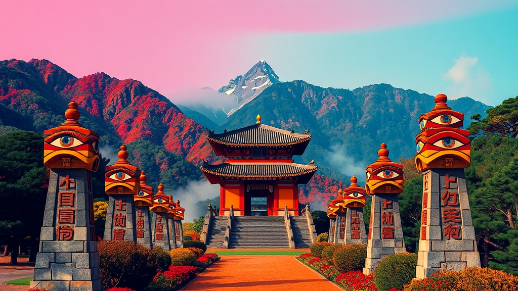 삼성궁, 어떤 곳일까? (popart 스타일)