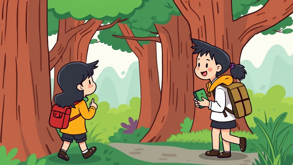 취소표 잡는 ‘광클’ 노하우: 숲나들e 예약 성공 비법 (cartoon 스타일)