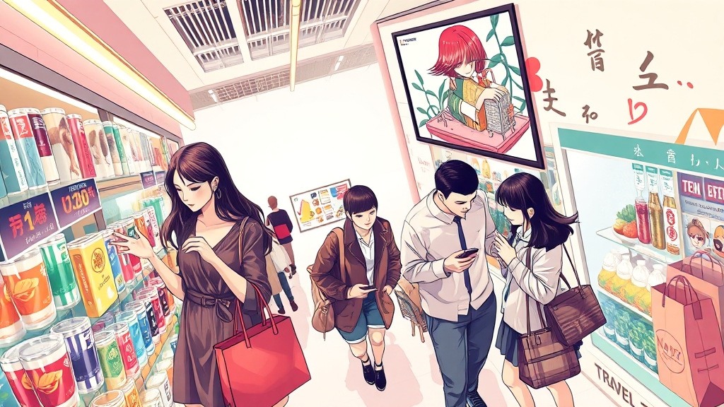 마일리지몰에서 스마트하게 일상용품 구매하는 법 (illustration 스타일)