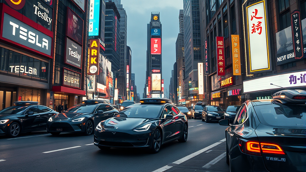 FSD 실제 주행 성능 분석 (도심/고속도로) (realistic 스타일)