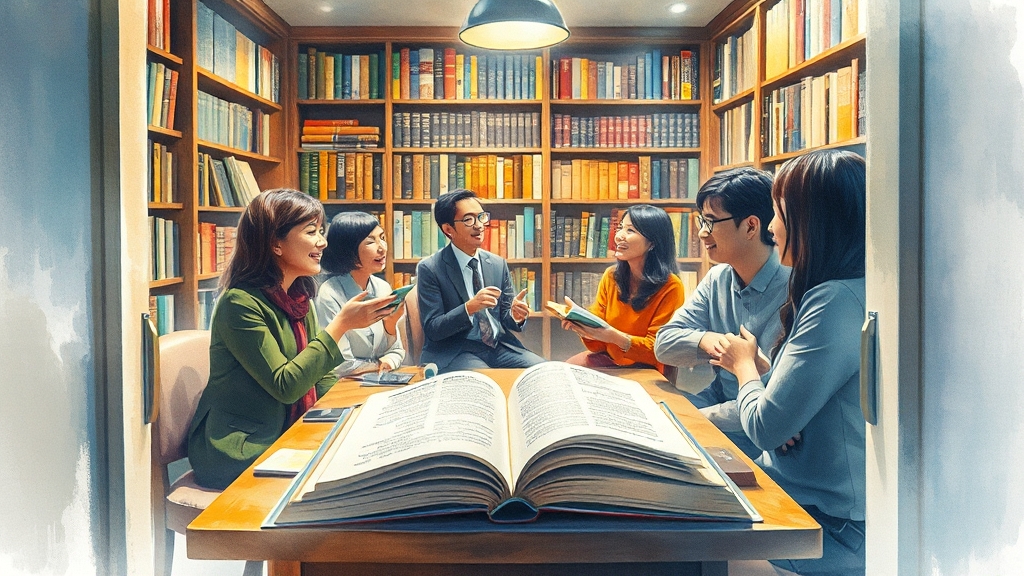 경기도 독서동아리 모집 (watercolor 스타일)