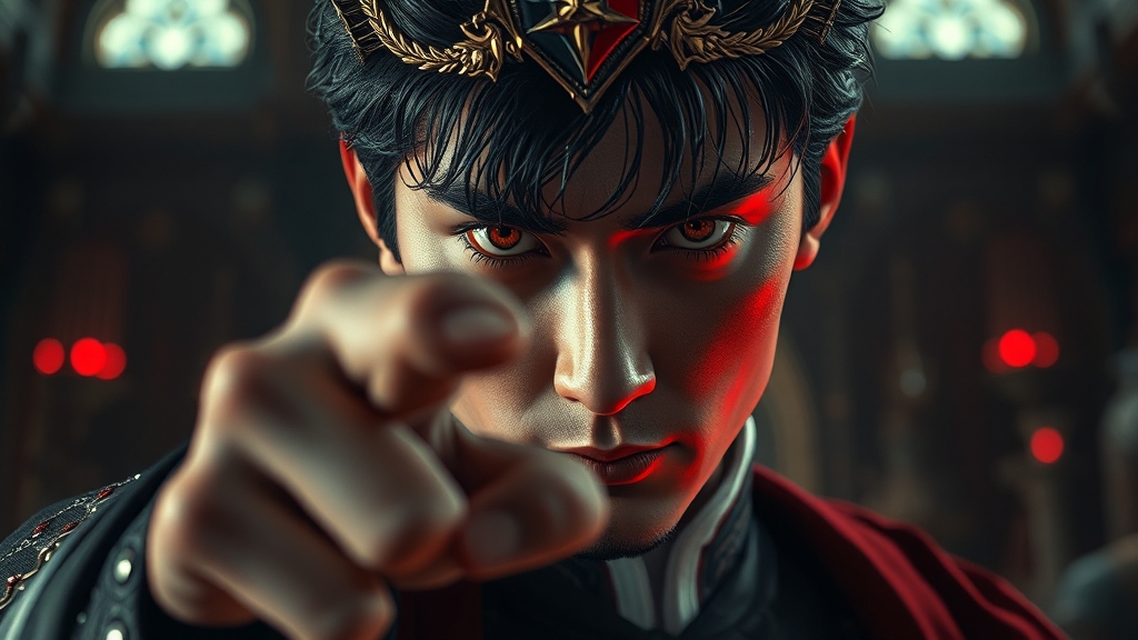 드라마 속 제산대군 활약상 (realistic 스타일)