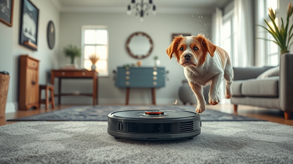 강력한 흡입력 (realistic 스타일)