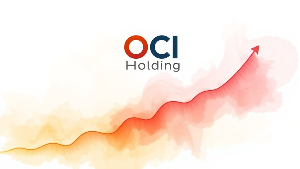 석유화학 사업의 원자재 민감도와 OCI홀딩스 실적 전망 (watercolor 스타일)