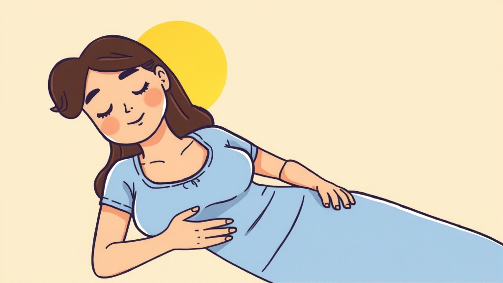 소화 촉진 생활 습관 (cartoon 스타일)