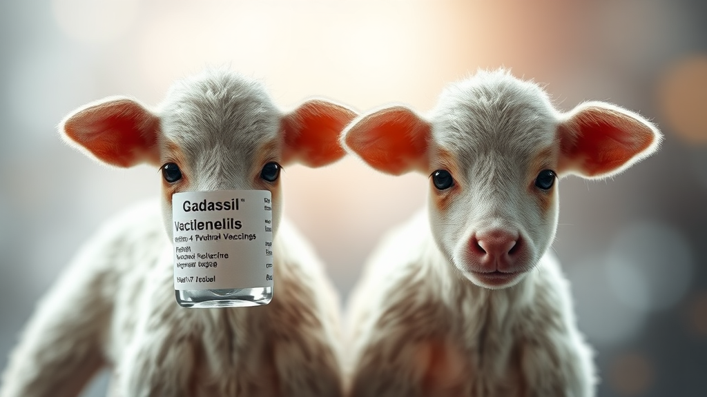 가다실 9가 vs 가다실 4가: 어떤 백신을 선택해야 할까? (realistic 스타일)