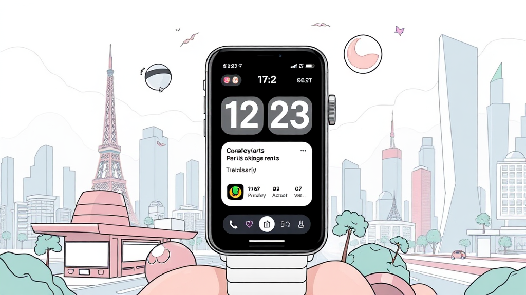 iOS 26.2 RC vs 이전 버전 비교 (illustration 스타일)