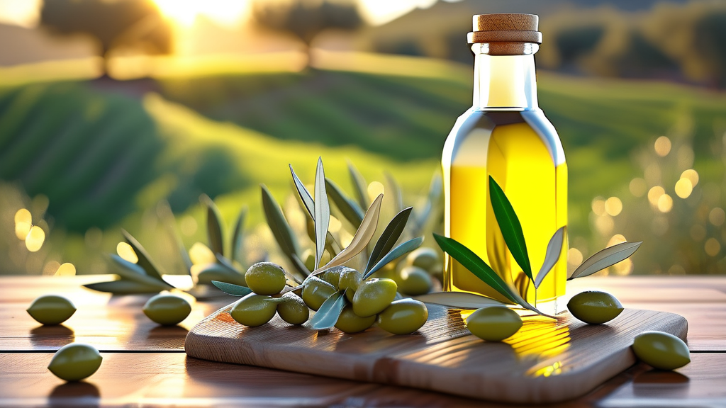 나에게 맞는 올리브유, 똑똑하게 고르는 법 (realistic 스타일)