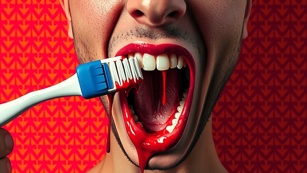 잇몸 건강, 스스로 진단해보기 (popart 스타일)