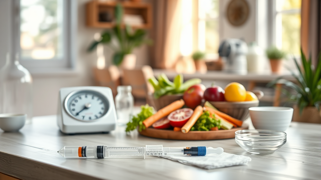 마운자로 복용법 & 주의사항 (realistic 스타일)