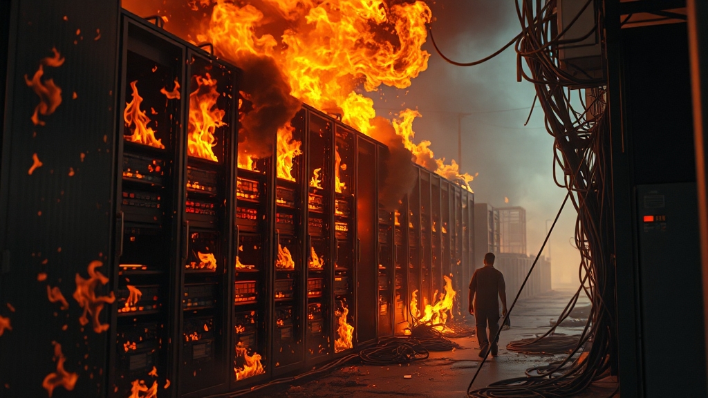 피해 규모, 얼마나 심각했나? (realistic 스타일)