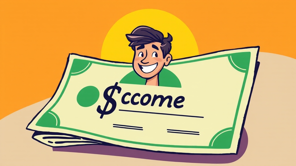 소득금액증명원, 무엇일까요? (cartoon 스타일)