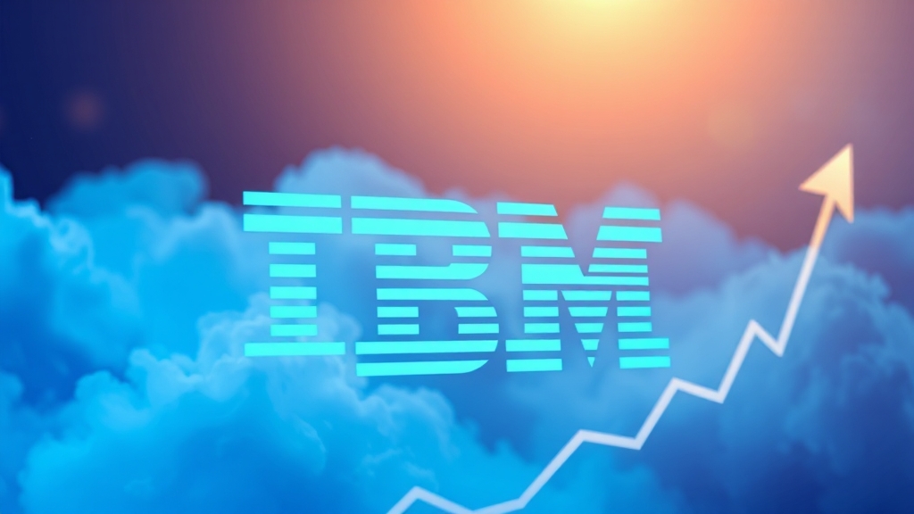 최근 실적 발표 분석: IBM (realistic 스타일)