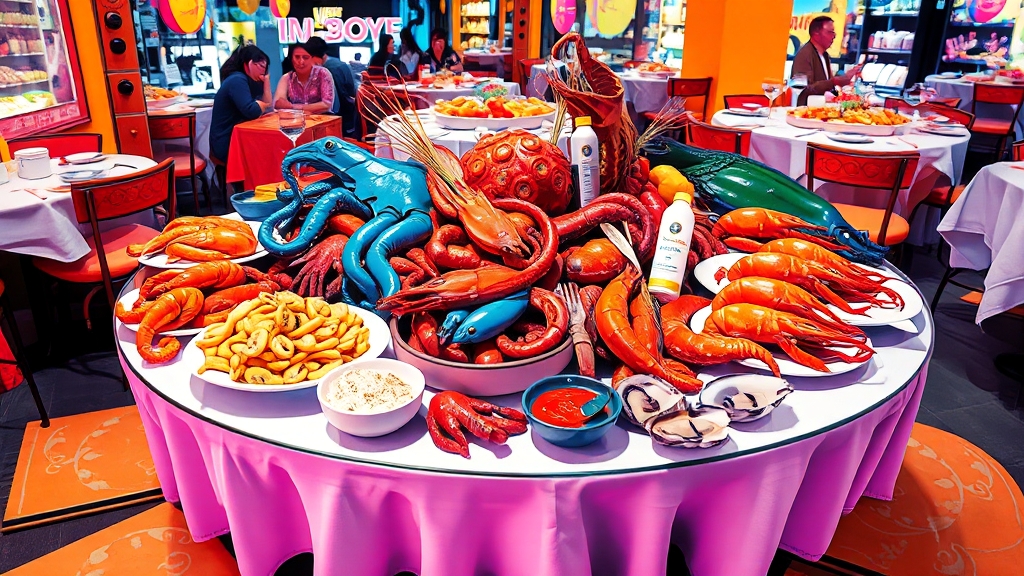 타우린, 어떤 음식에 많을까? (popart 스타일)
