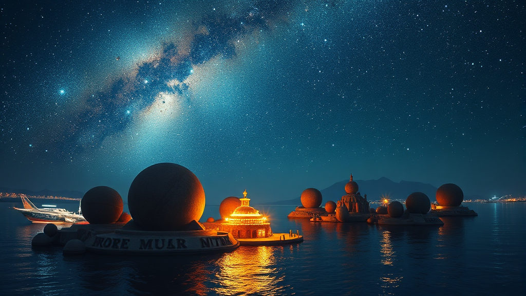 축제 위치 및 기간 상세 안내 (realistic 스타일)