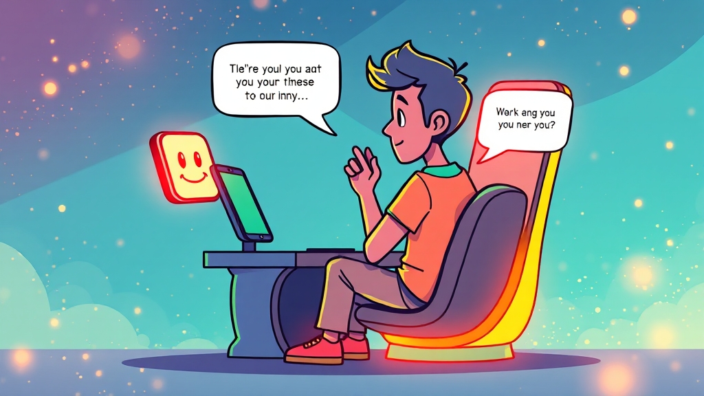 50대를 위한 챗GPT 완벽 가이드: 설치부터 실생활 활용까지 3 챗GPT 기본 사용법 (cartoon 스타일)