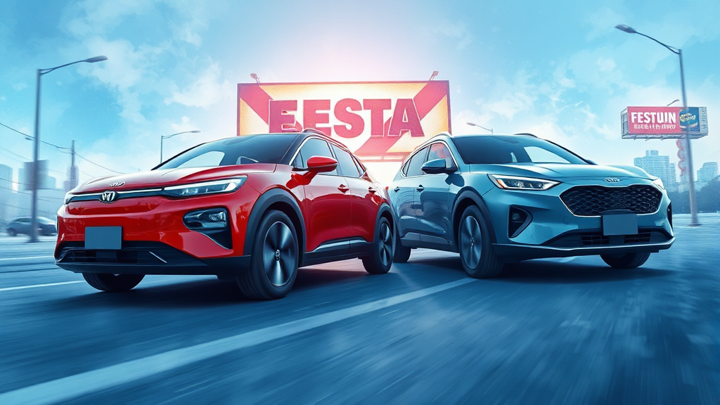 기아 전기차 라인업: 모델별 특징 비교 (watercolor 스타일)