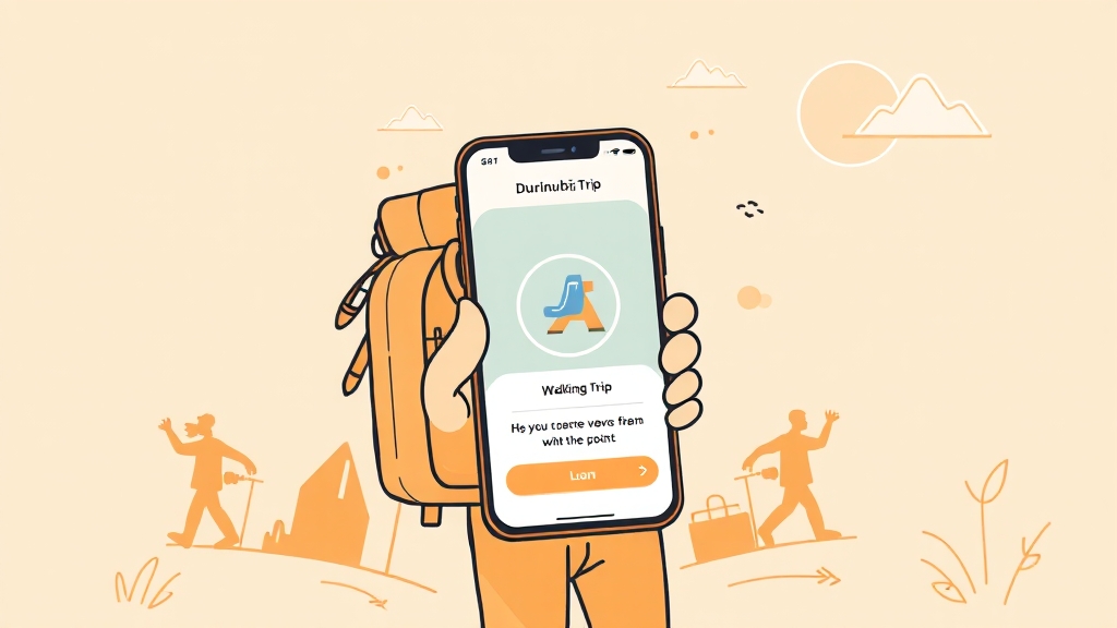 두루누비 앱 활용 혜택 (illustration 스타일)