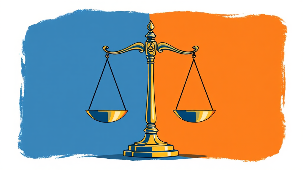 글로벌 스탠더드와 한국 기업의 특수성 (illustration 스타일)