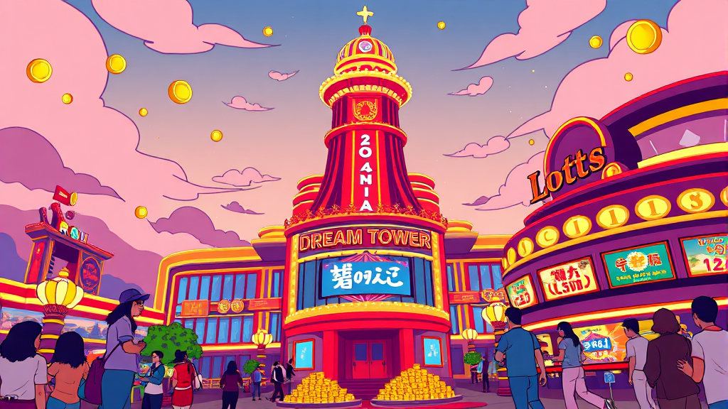 롯데관광개발, 어떤 회사? (cartoon 스타일)