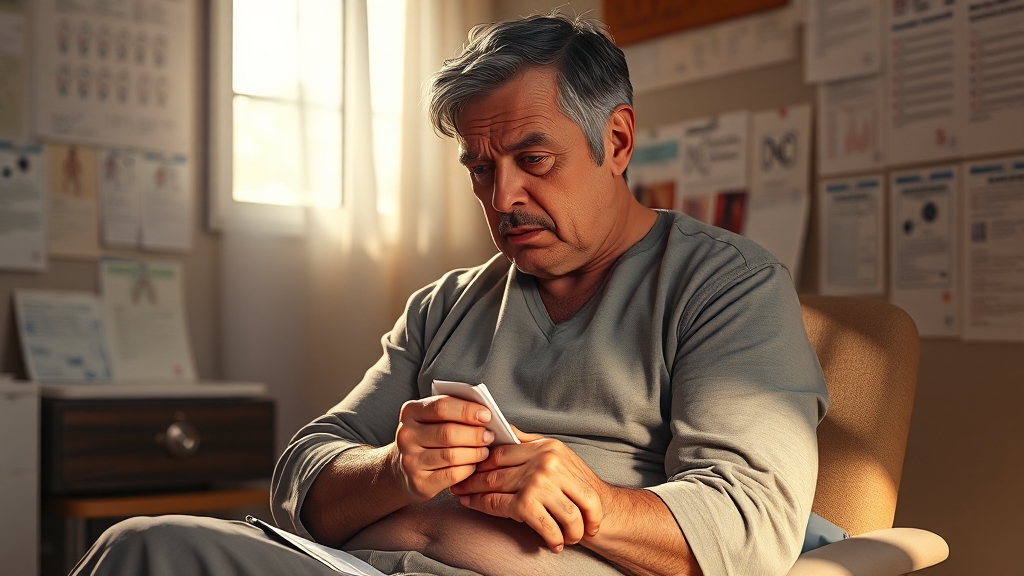 부작용 및 주의사항 (realistic 스타일)