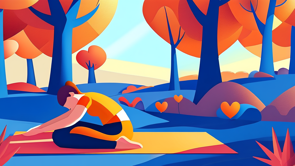 혈관 건강, 음식 외 관리 방법은? (cartoon 스타일)