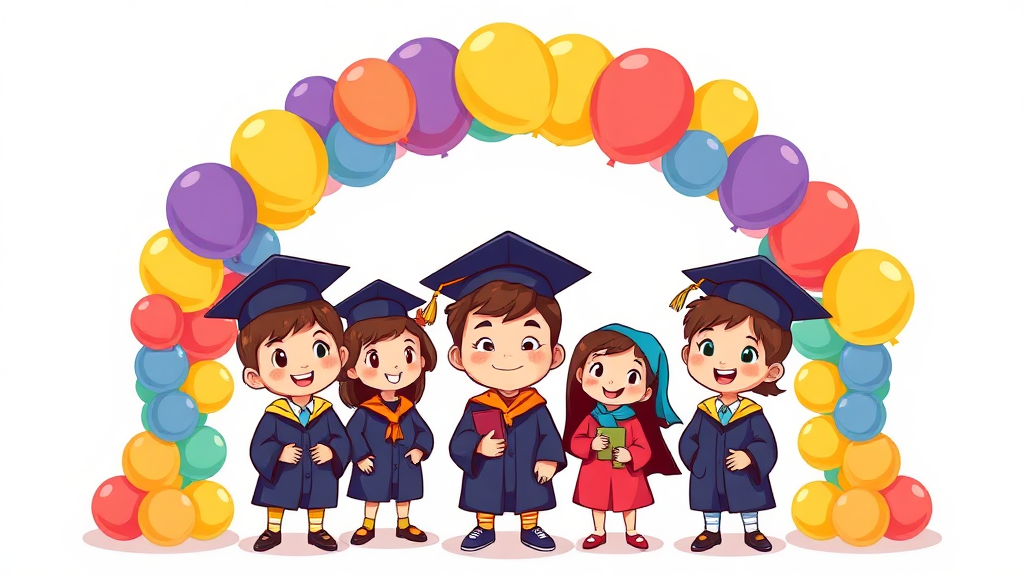 졸업식 포토존, 왜 필요할까? (cartoon 스타일)