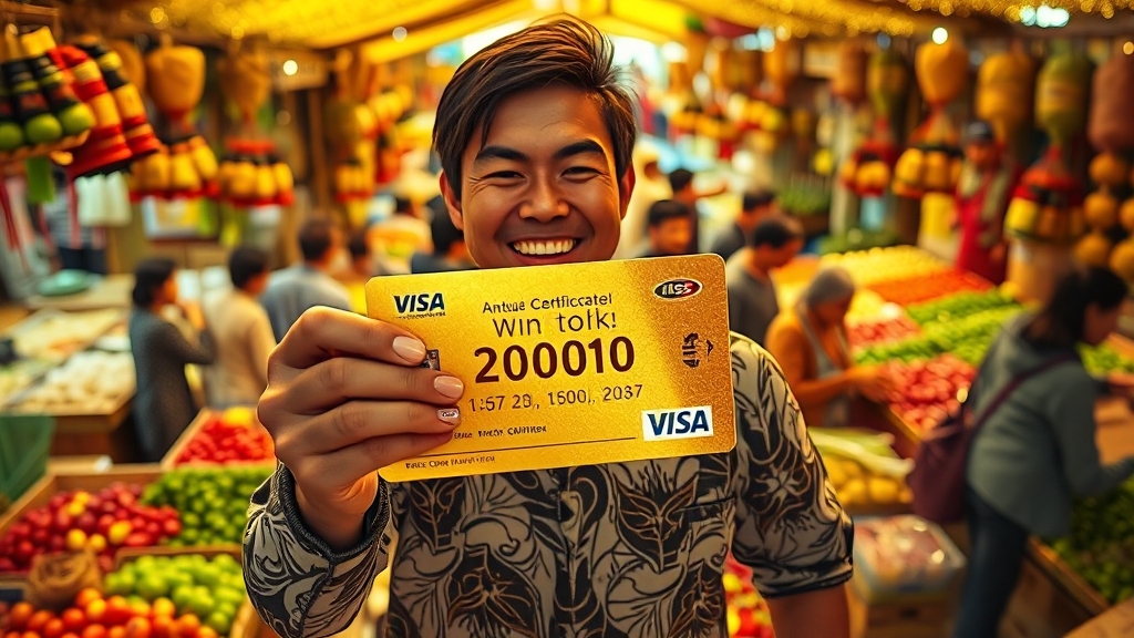 당첨 확률 및 혜택 (realistic 스타일)