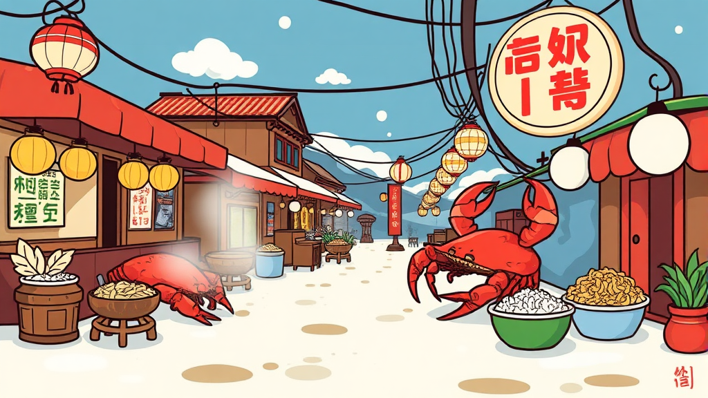 장민호 포항 미식 여행 코스 (cartoon 스타일)