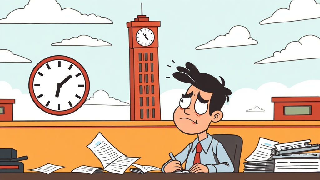 야근수당, 연차수당 포함 여부 (cartoon 스타일)