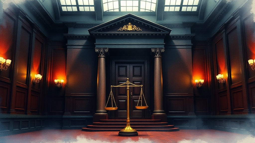 12.3 사태의 진실: 사건 개요와 특검 수사 (watercolor 스타일)