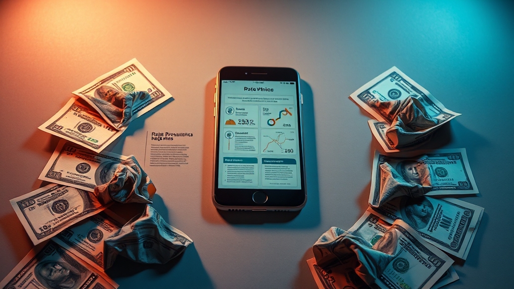 시장 전망 & 소비자 주의사항 (realistic 스타일)