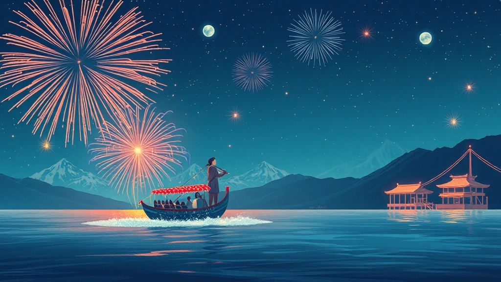 풍성한 공연 프로그램 (illustration 스타일)