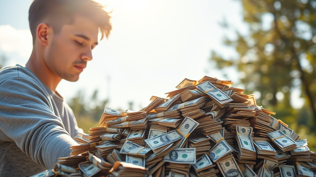 금융 상품 똑똑하게 활용하기 (realistic 스타일)