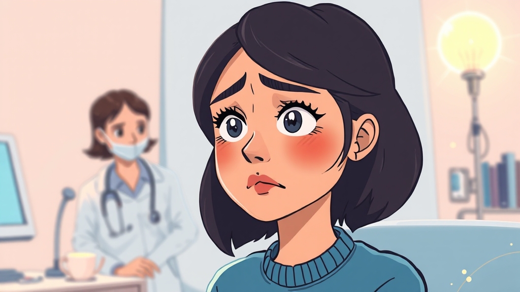 눈 밑 떨림, 방치하면 안 돼요! (cartoon 스타일)