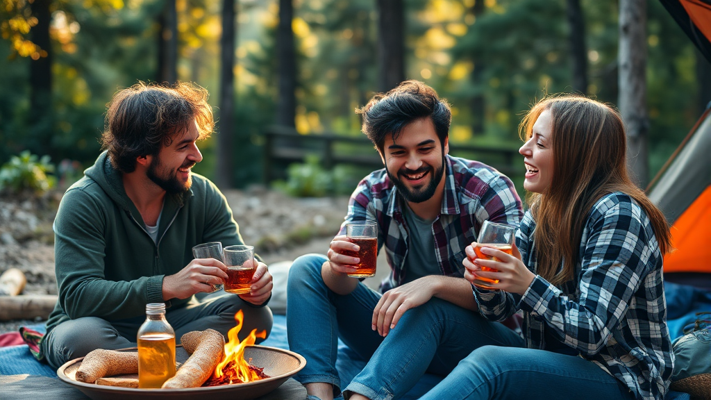 안심하고 마셔도 될까? (realistic 스타일)