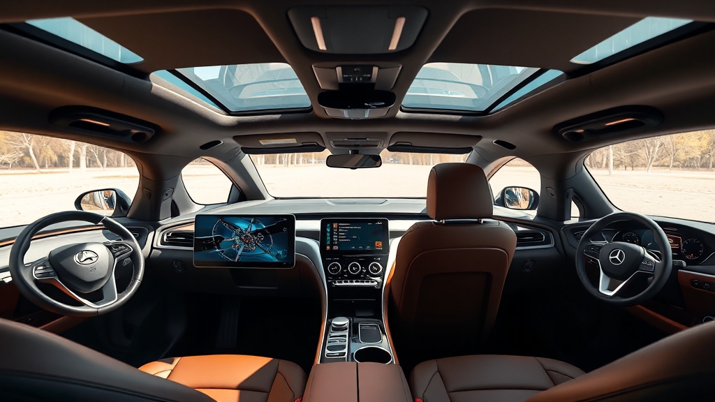 디자인과 실내 편의성 비교 (realistic 스타일)