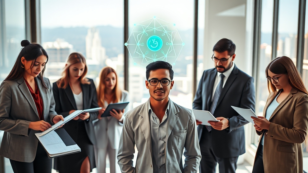 AI 기반 일자리 분석 및 추천 (realistic 스타일)