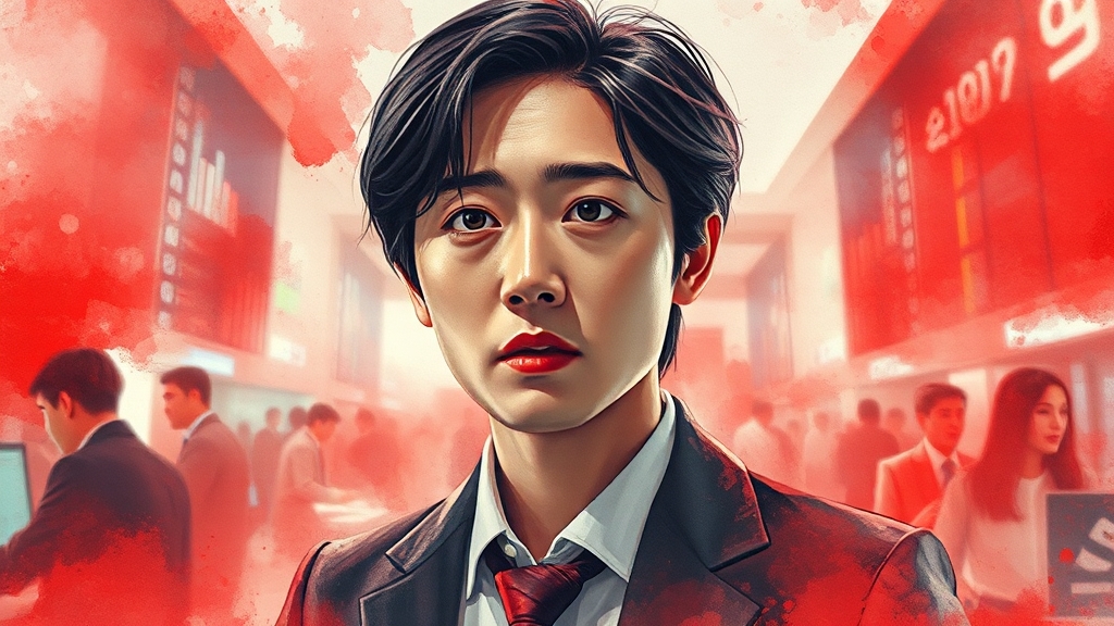 드라마 속 실제 협상 사례 분석 (watercolor 스타일)