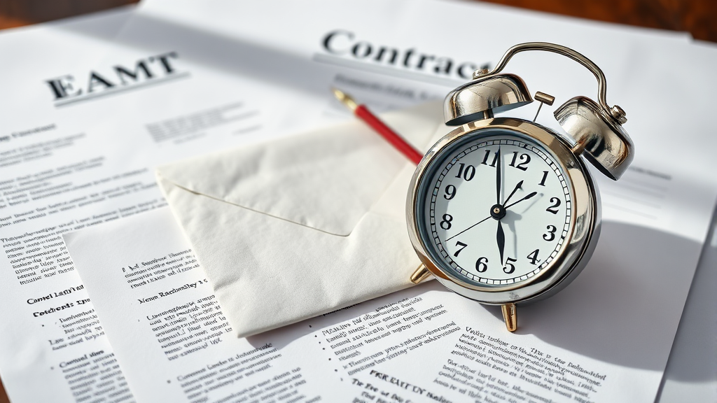 임대차 계약 해지 통보, 꼭 알아야 할 시기와 절차 (realistic 스타일)