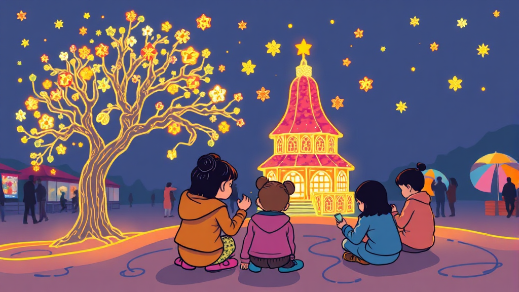 무료 체험 프로그램 안내 (cartoon 스타일)