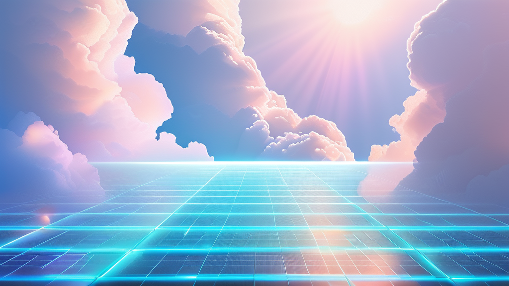 놀라운 재무 성과와 수익성 지표 (watercolor 스타일)