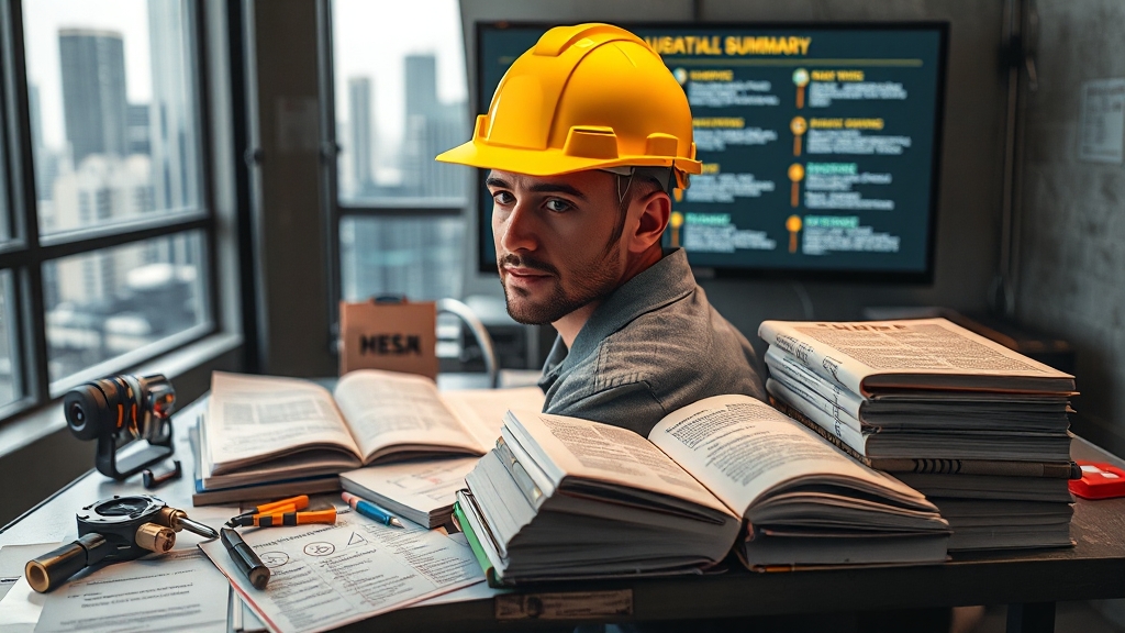 산업안전기사 시험: 과목, 준비 방법 및 합격 전략 (realistic 스타일)