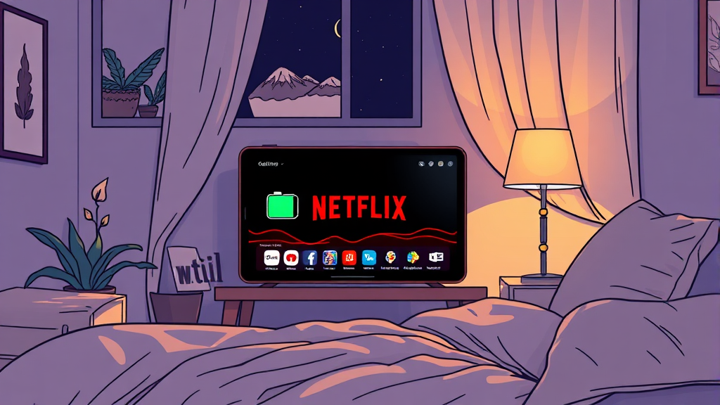 배터리 성능 및 발열 테스트 (illustration 스타일)