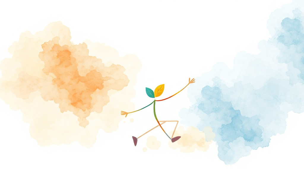 삼재, 어떻게 극복할까요? (watercolor 스타일)