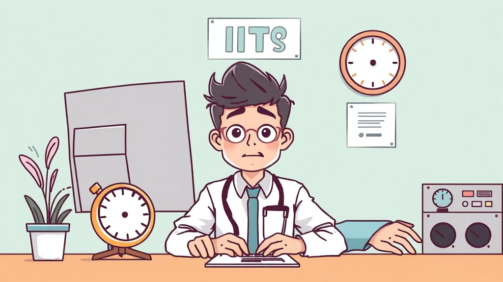 ITQ 시험 준비 팁 및 유의사항 (illustration 스타일)