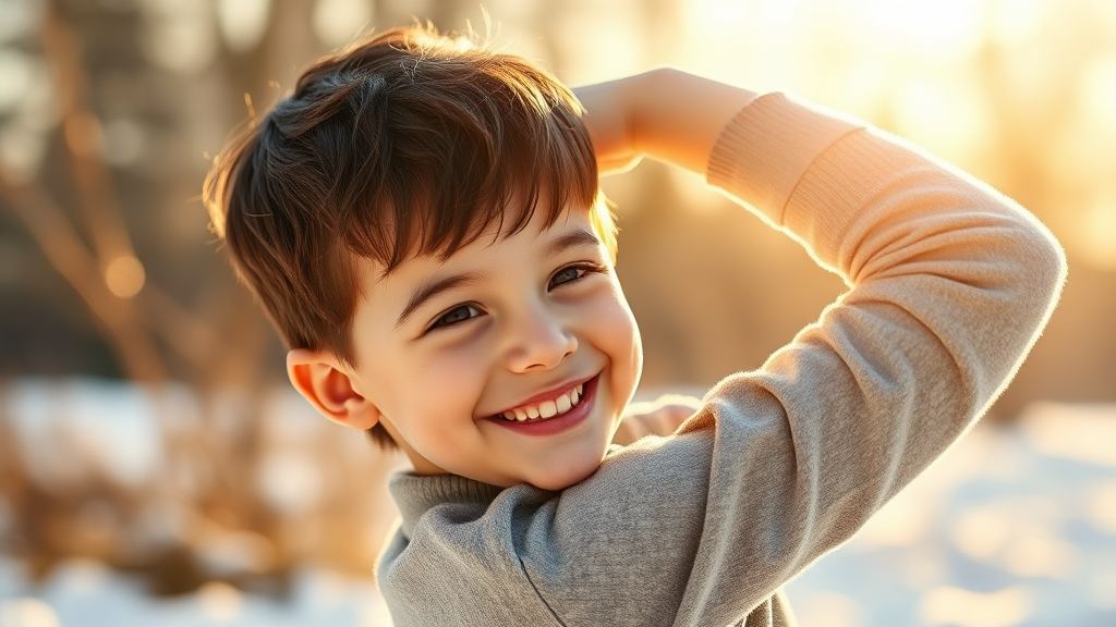 척추측만증, 예방 및 관리 어떻게 해야 할까요? (realistic 스타일)