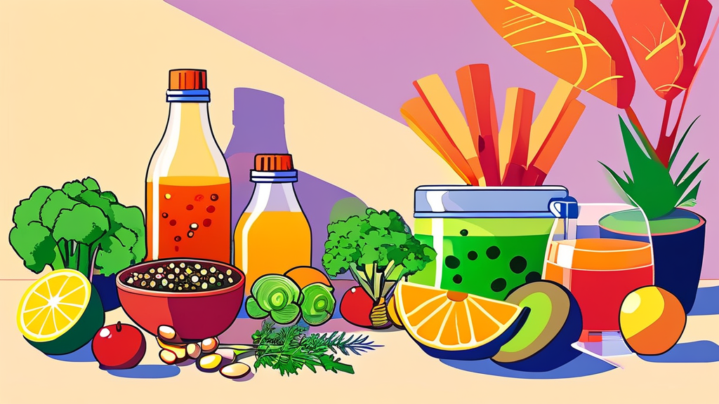 다이어트 한약, 효과와 부작용은? (cartoon 스타일)