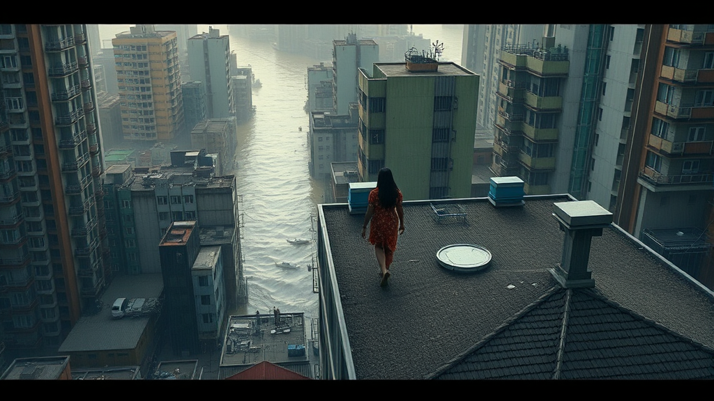 줄거리 요약: 재난의 시작 (realistic 스타일)