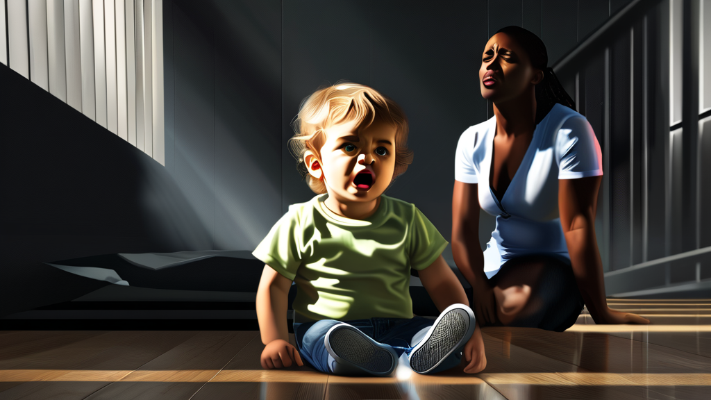 양육비 지급 의무, 외면하면 발생하는 결과 (realistic 스타일)